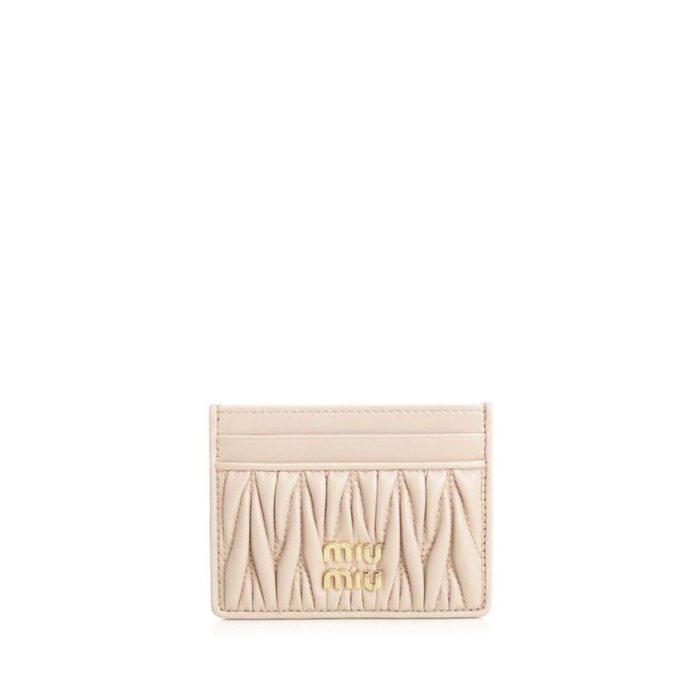 Miu Miu Women Quilted Card Holder